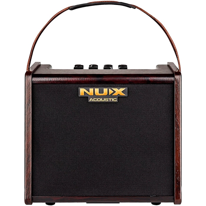 NUX Stageman AC-25 Portable Acoustic Amplifier with Modeling Preamps and Bluetooth