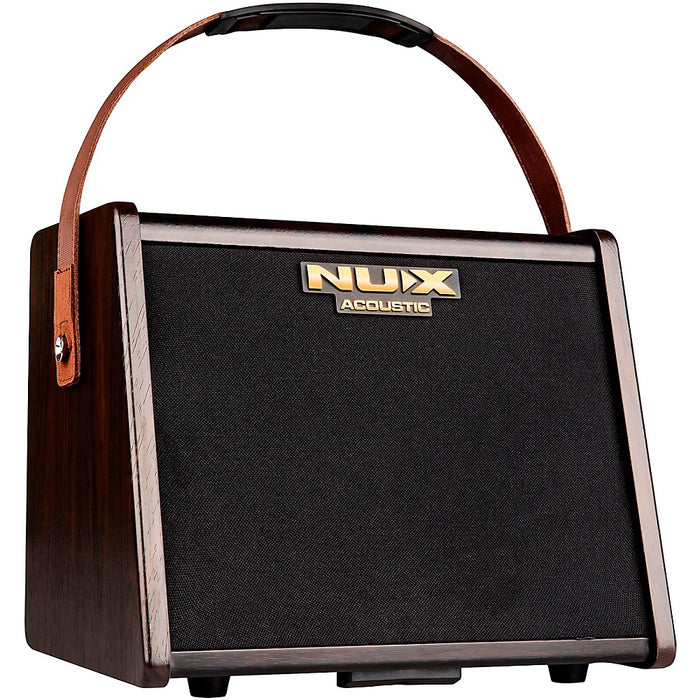 NUX Stageman AC-25 Portable Acoustic Amplifier with Modeling Preamps and Bluetooth