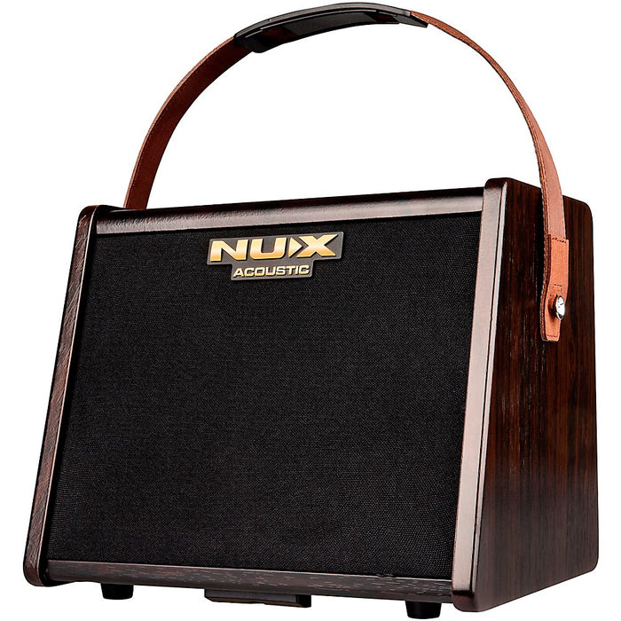 NUX Stageman AC-25 Portable Acoustic Amplifier with Modeling Preamps and Bluetooth