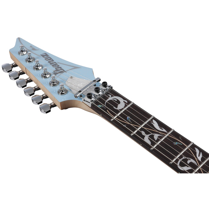 Steve Vai Signature PIA3761C Solidbody Electric Guitar, Right, Blue Powder