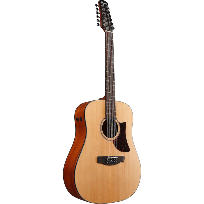 AAD1012E 12-String Acoustic Electric Guitar, Right-Handed, Open Pore Natural