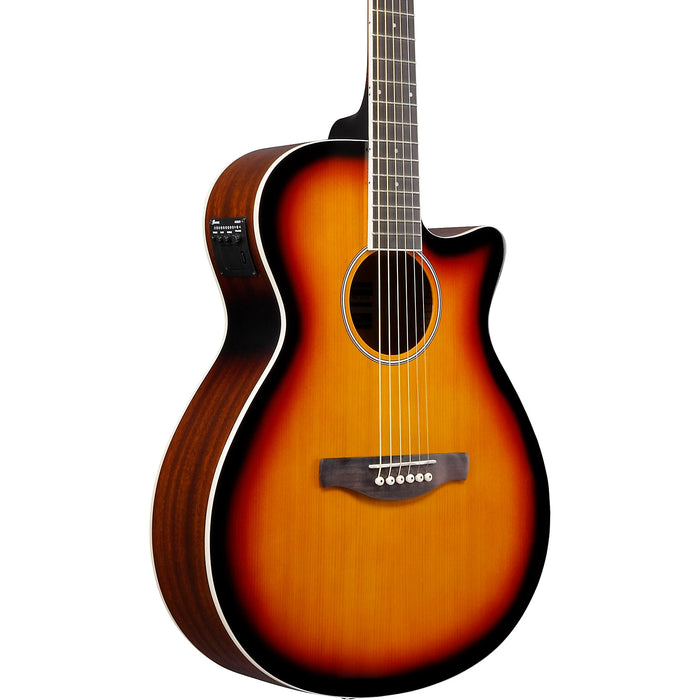 AEG7 6-String Acoustic Electric Guitar with AEQ-2T Preamp and On-Board Tuner