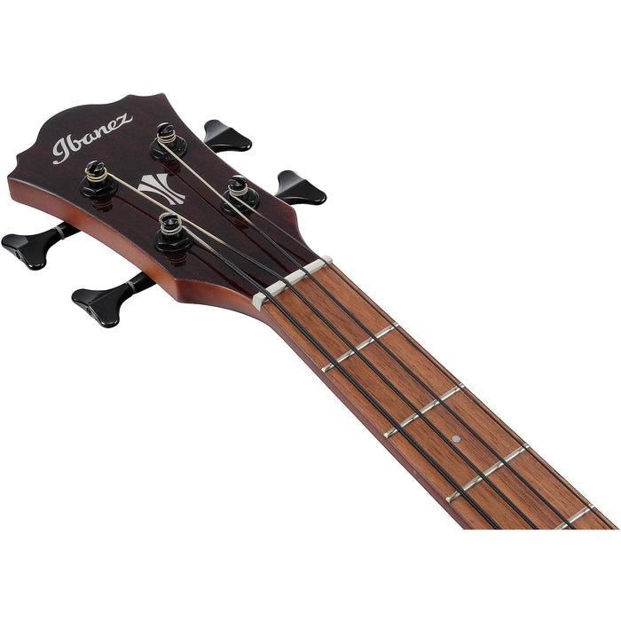 AEGB30E 4-String Acoustic Bass Guitar, Right-Handed, Natural High Gloss Top