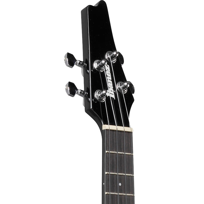 UICT100 4-String Iceman Electric Tenor Ukulele, Right, Metallic Gray Sunburst