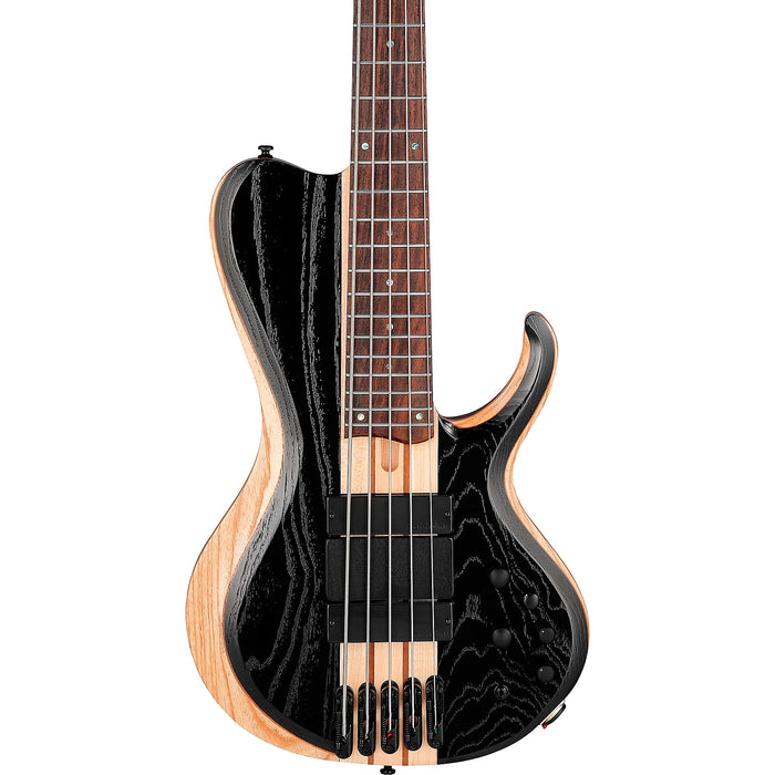 BTB865SC 5-String Solidbody Bass Guitar, Right, Weathered Black Low Gloss