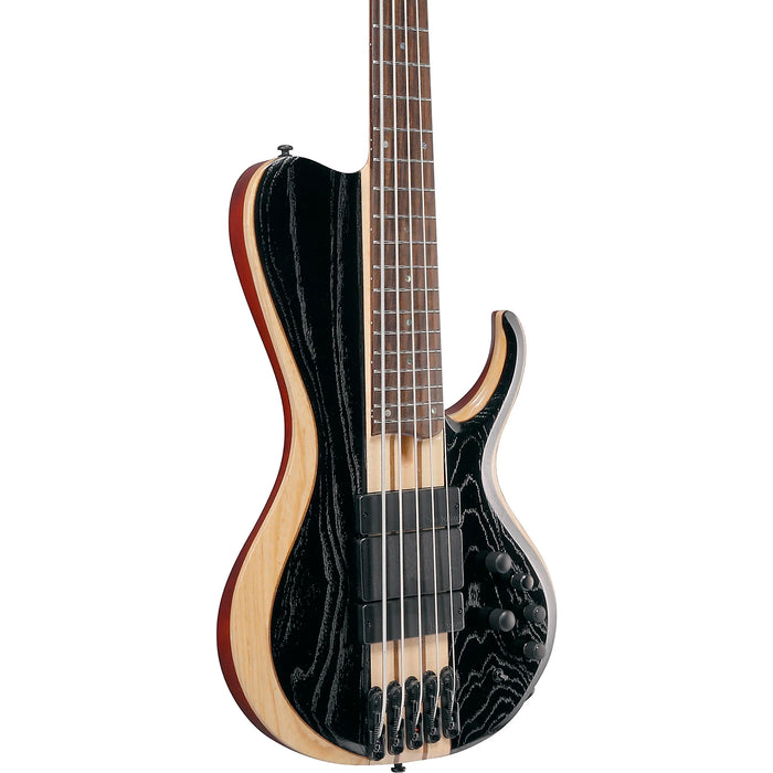 BTB865SC 5-String Solidbody Bass Guitar, Right, Weathered Black Low Gloss