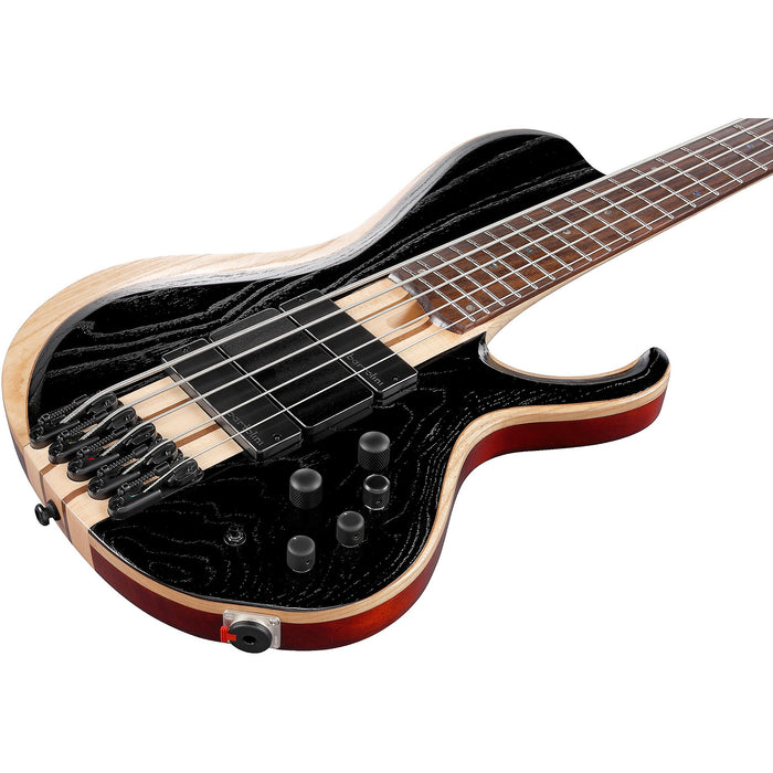 BTB865SC 5-String Solidbody Bass Guitar, Right, Weathered Black Low Gloss