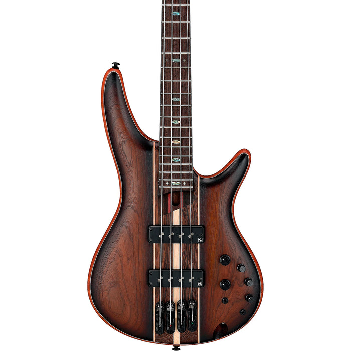 Premium SR1350B 4-String Solidbody Bass Guitar, Right, Dual Mocha Burst Flat