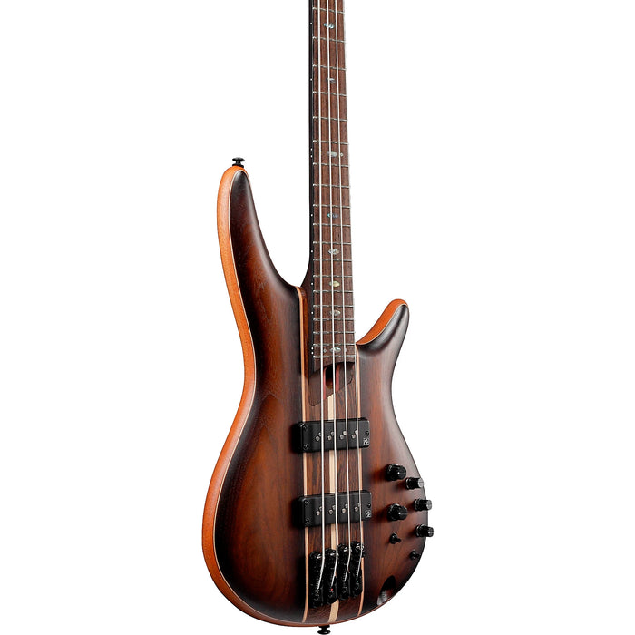 Premium SR1350B 4-String Solidbody Bass Guitar, Right, Dual Mocha Burst Flat