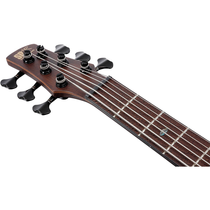 SR Premium SR1356B 6-String Solidbody Bass Guitar, Right, Dual Mocha Burst Flat