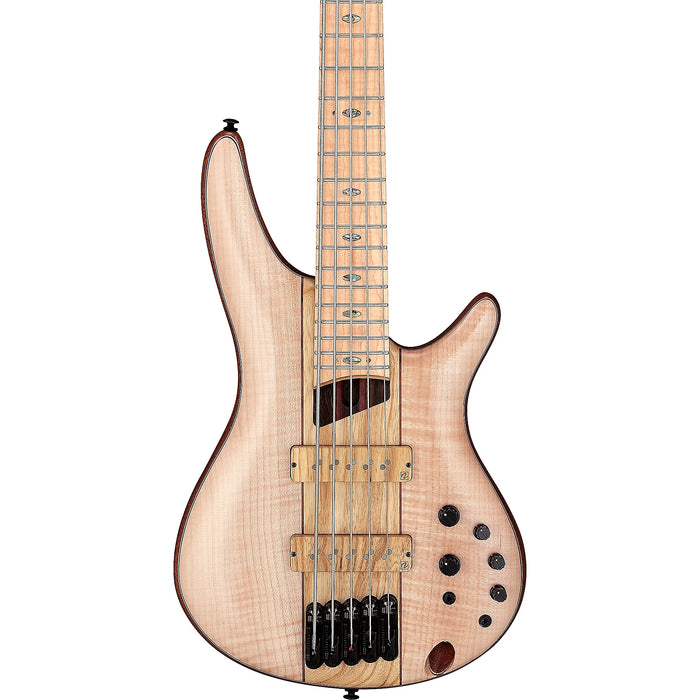 SR Premium SR5FMDX2 5-String Solidbody Bass Guitar, Right, Natural Low Gloss