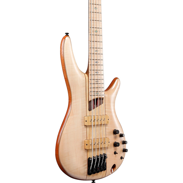 SR Premium SR5FMDX2 5-String Solidbody Bass Guitar, Right, Natural Low Gloss