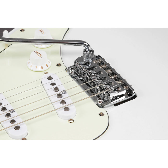 LM1L 6-String Solidbody Electric Guitar, Right-Handed, Luna White