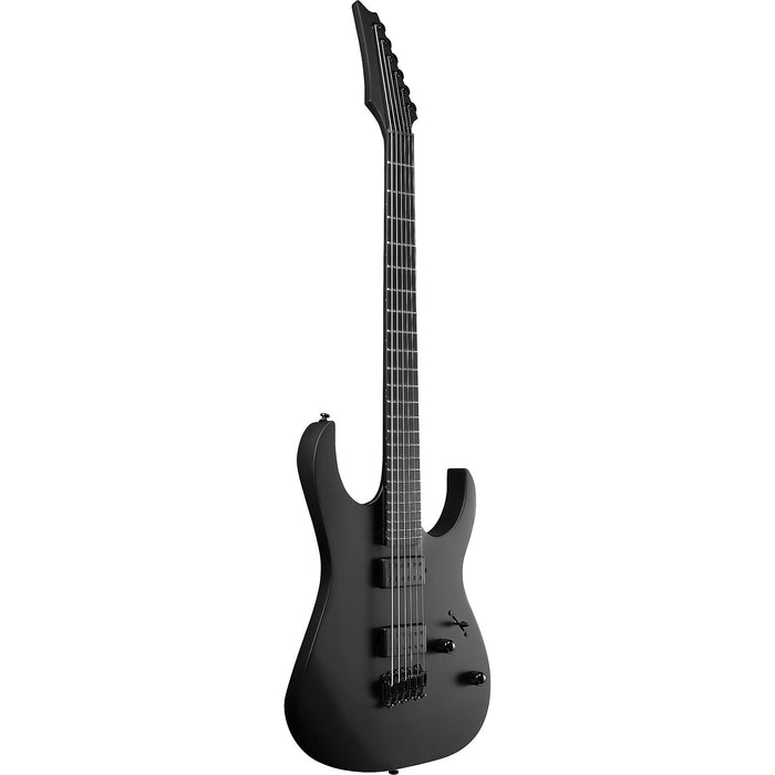 Baritone RGRTBB21 6-String Solidbody Electric Guitar, Right - Black Flat