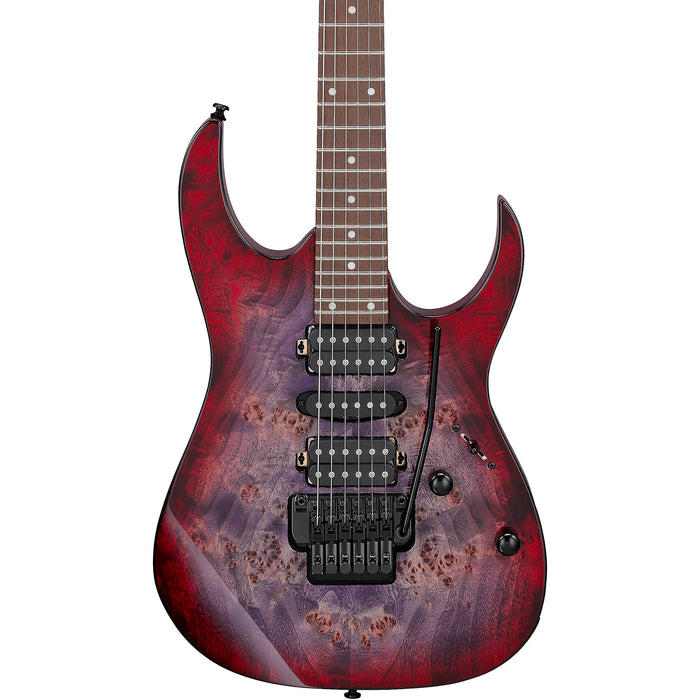 RG Standard RG470PB 6-String Solidbody Electric Guitar, Right, Red Eclipse Burst