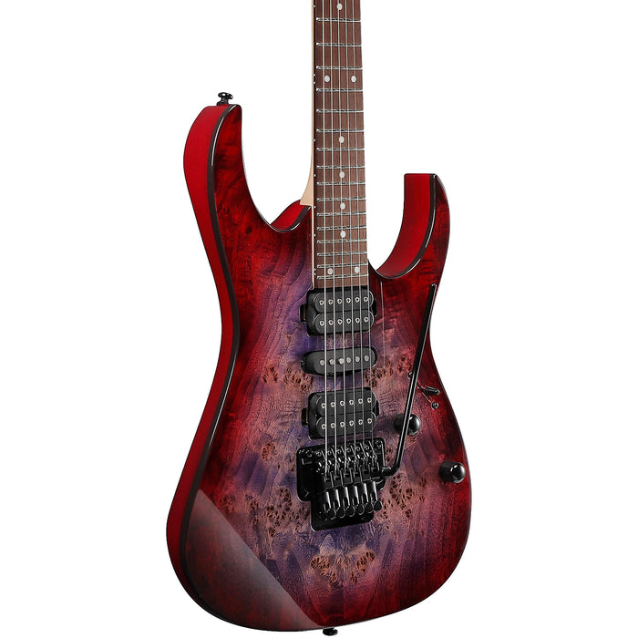 RG Standard RG470PB 6-String Solidbody Electric Guitar, Right, Red Eclipse Burst