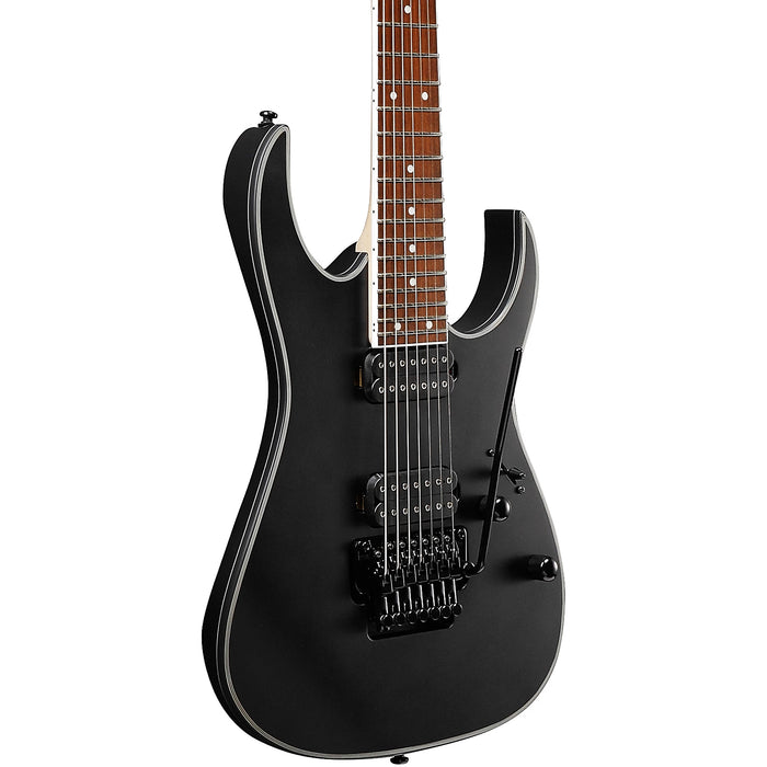 RG Standard RG7420EX 7-String Solidbody Electric Guitar, Right, Black Flat