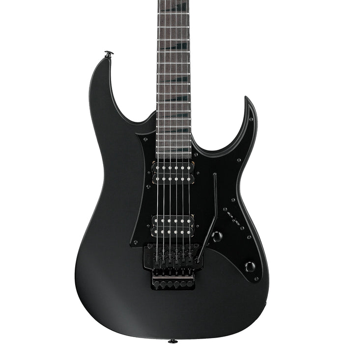 RG Gio GRGR330EX 6-String Solidbody Electric Guitar, Right-Hand, Black Flat