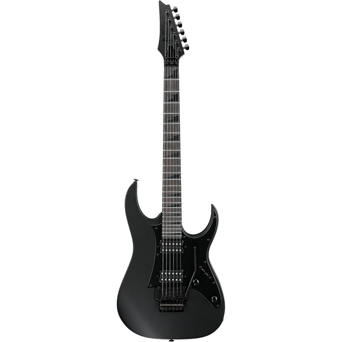 RG Gio GRGR330EX 6-String Solidbody Electric Guitar, Right-Hand, Black Flat