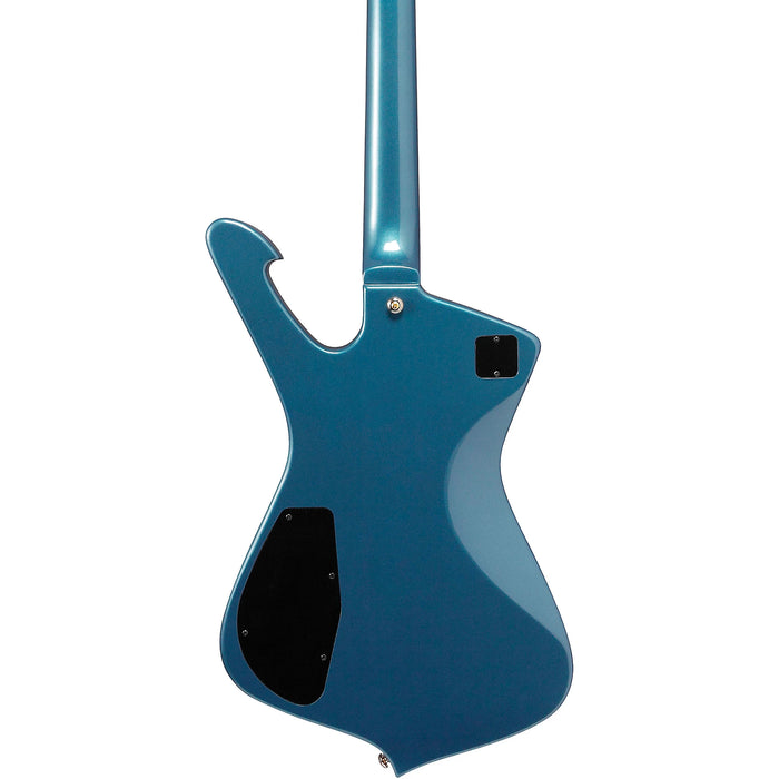 Iceman Standard IC420 Solidbody Electric Guitar, Right, Antique Blue Metallic