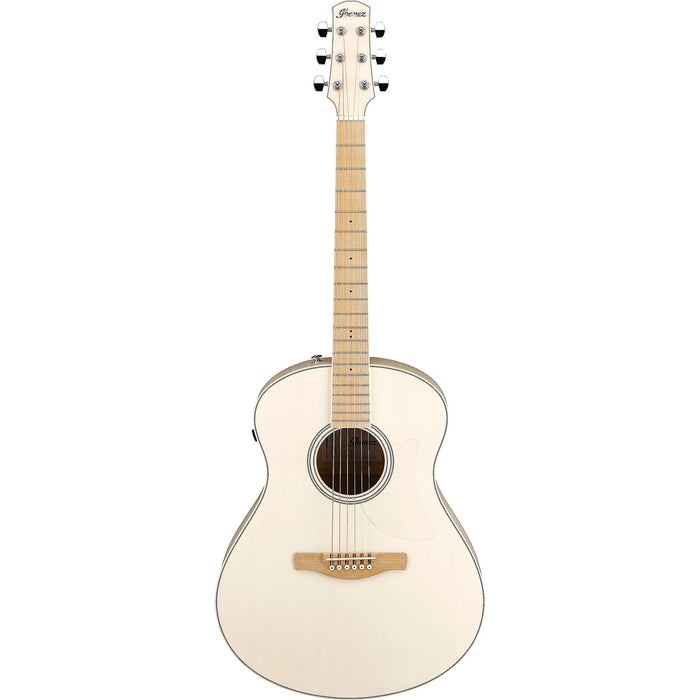 AAM370E 6-String Acoustic Electric Guitar, Right-Handed, Open Pore Antique White