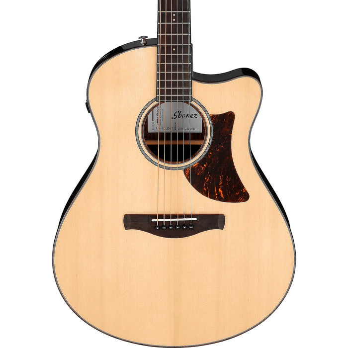 AAM380CE 6-String Acoustic Electric Guitar, Right-Handed, Natural High Gloss