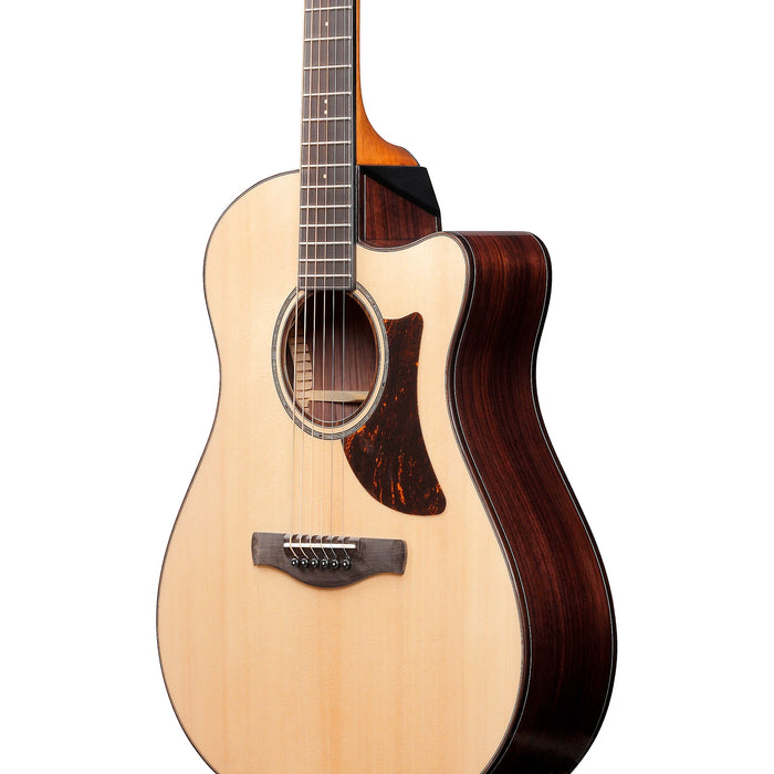 AAM380CE 6-String Acoustic Electric Guitar, Right-Handed, Natural High Gloss