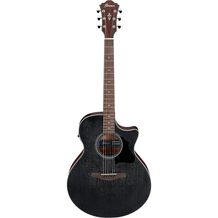 AE140 6-String Acoustic Electric Guitar, Right-Handed, Weathered Black