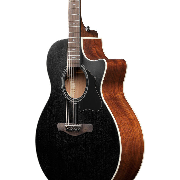 AE140 6-String Acoustic Electric Guitar, Right-Handed, Weathered Black