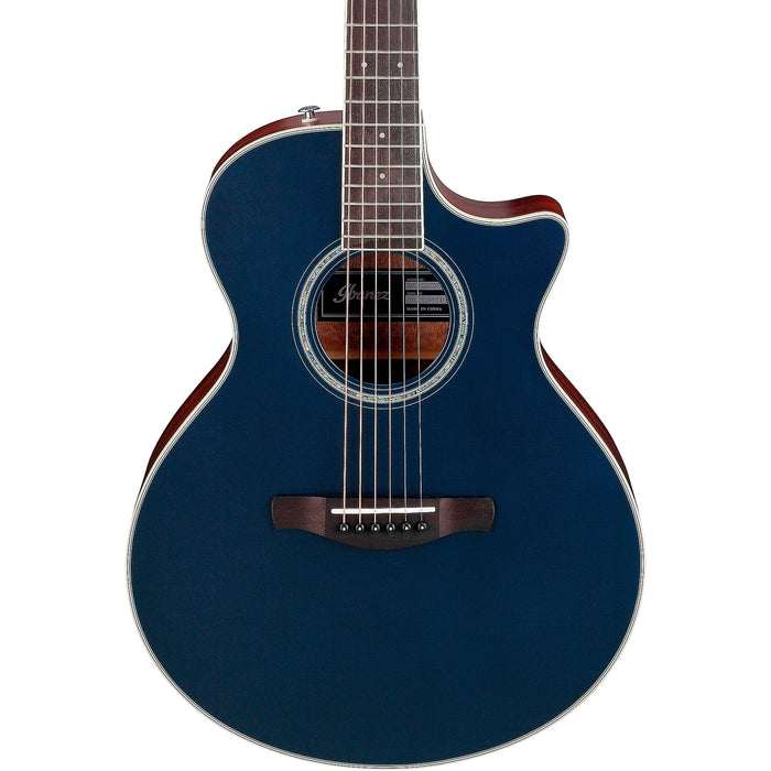 AE200JR 6-String Acoustic Electric Guitar, Right-Handed, Dark Tide Blue Flat