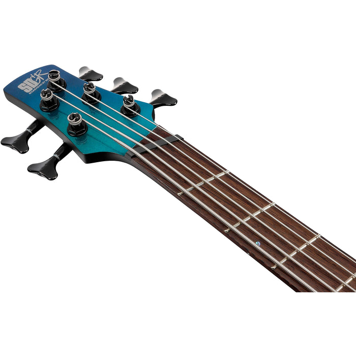 SRMS725 5-String Multi Scale Electric Bass Guitar, Right-Handed, Blue Chameleon