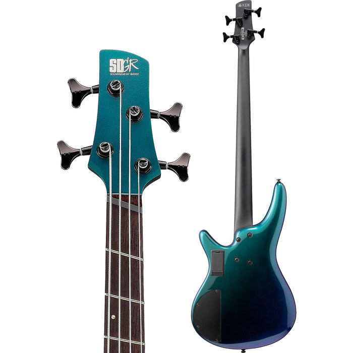 SRMS720 4-String Multiscale Solidbody Bass Guitar, Right-Handed, Blue Chameleon