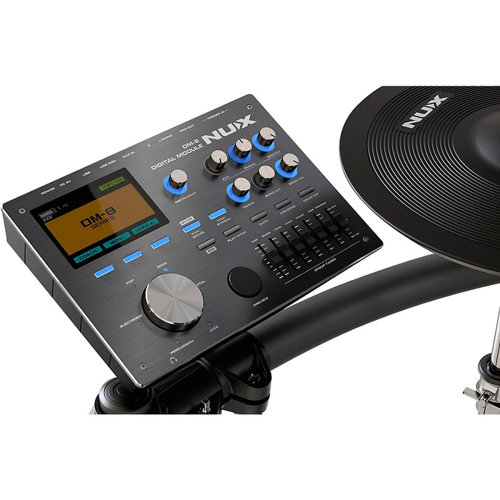 DM-8 Professional Digital Drum Kit with Acoustic-Like Feel and Control Module