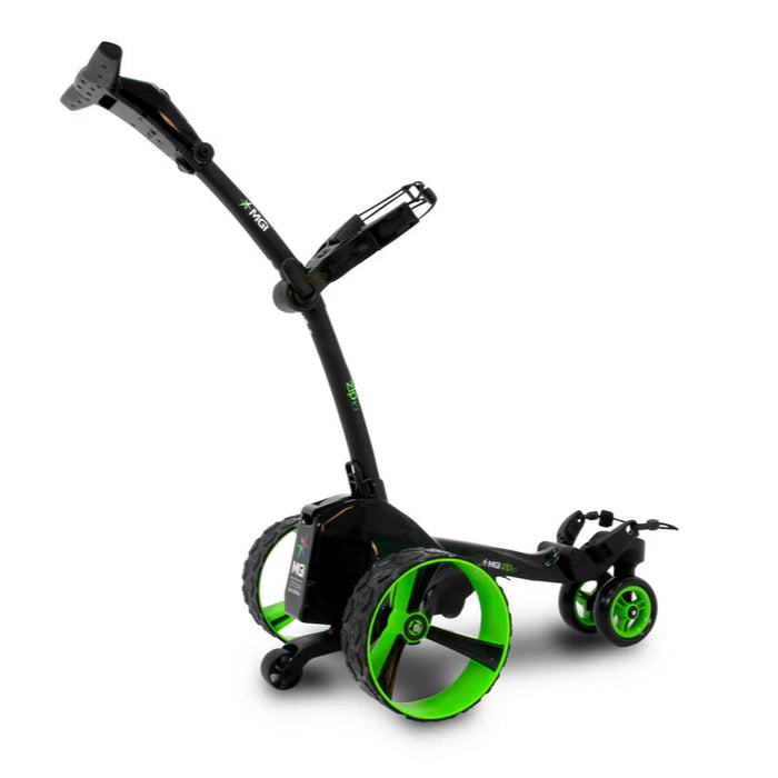 MGI Zip X5 Electric Golf Push Cart with Downhill Speed Control & 36 Hole Lithium Battery