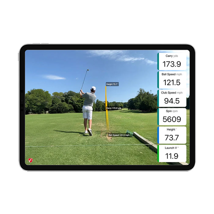 FlightScope Mevo Gen2 GPS Golf Launch Monitor & Simulator with 18 Swing Parameters