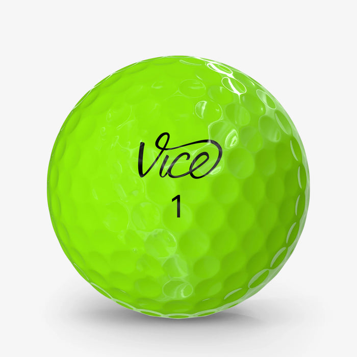 Vice Pro Plus Golf Balls | Optimized for Golfers with Higher Swing Speeds, 12 Pack