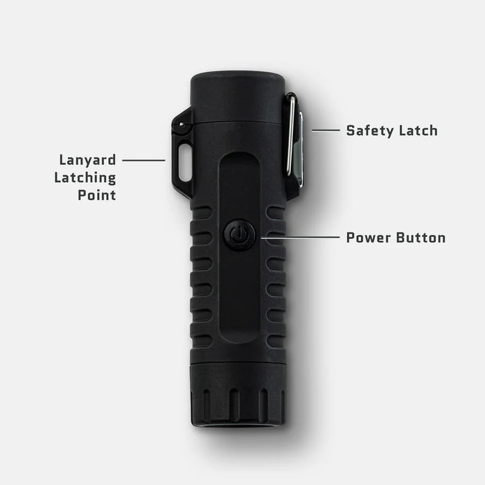 Dark Energy Plasma Lighter with Dual Arch Plasma Emitter | Built-in Flashlight & Waterproof