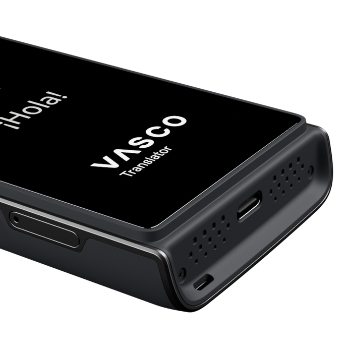Vasco Translator Q1 Ai Voice Cloning Translator with 113 Languages & Free Lifetime Internet