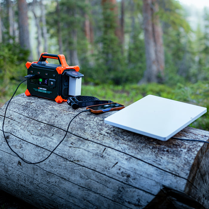 Dark Energy Recon 300 Compact Portable Power Station with Built-in LED Light