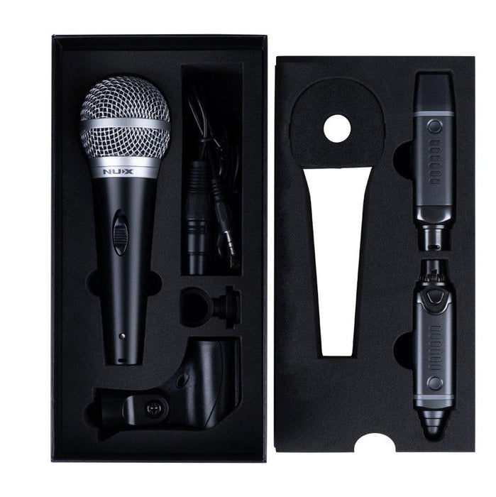 B-3 Plus Mic Bundle with 2.4 GHz Wireless XLR Dynamic Microphone System