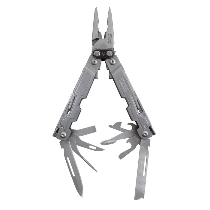 PowerAccess Ultimate EDC Stainless Steel Multi-Tool with 18 Tools