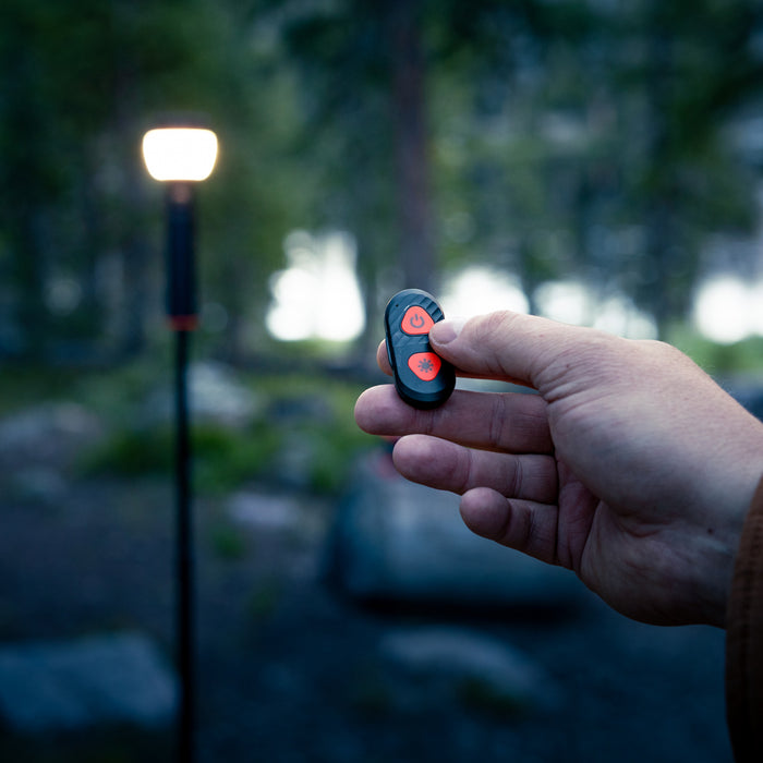 Dark Energy Sentinel Rechargeable Telescopic Light with Remote and Detachable Flashlight