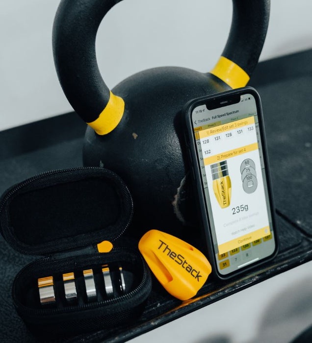 TheStack Golf Swing Speed Trainer - Weighted Golf Training Aid with Award Winning App