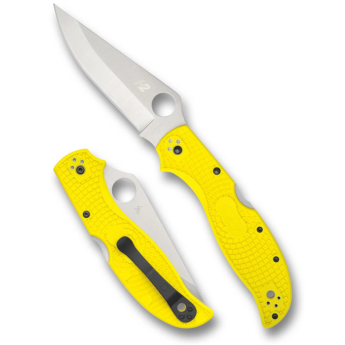Spyderco Stretch 2 XL Lightweight Salt Pocket Knife with 3.99" H-2 Tool Steel Blade