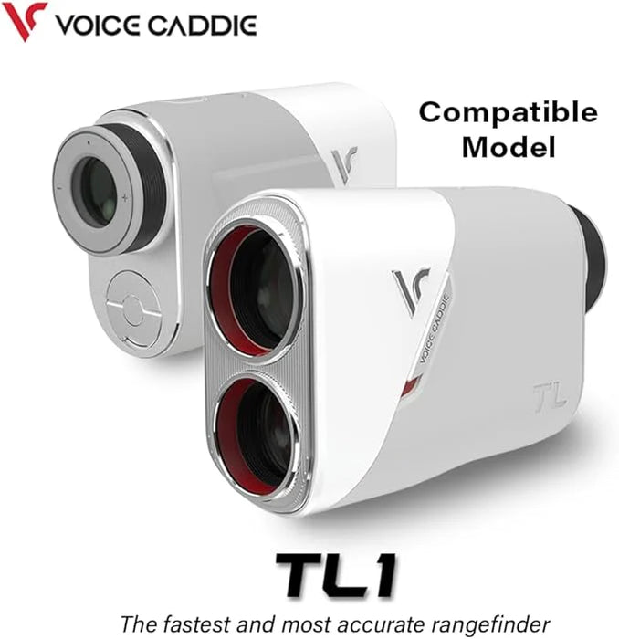Voice Caddie TL1 Golf Rangefinder with OLED Display and Slope Switch