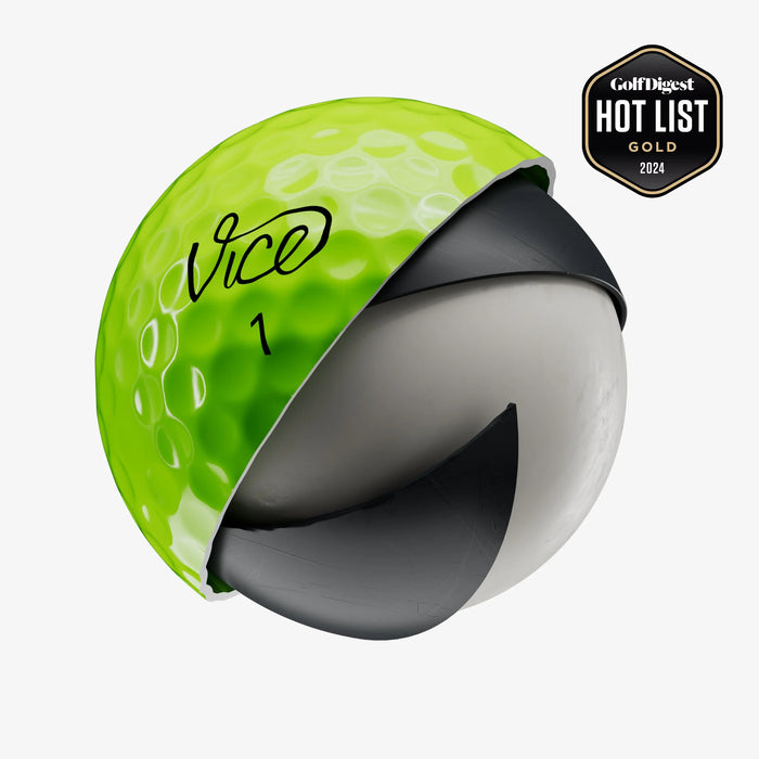 Vice Pro Golf Balls | Suits Medium Swing Speeds with Greenside Spin, 12 Pack