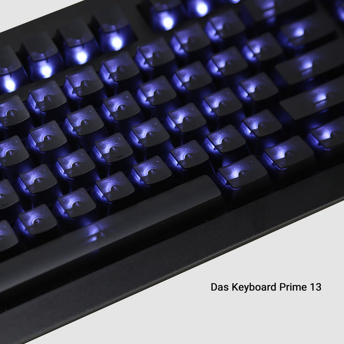 Blank 108 Keycap Set for Cherry MX Switches for Unlit, RGB & Backlit Keyboards