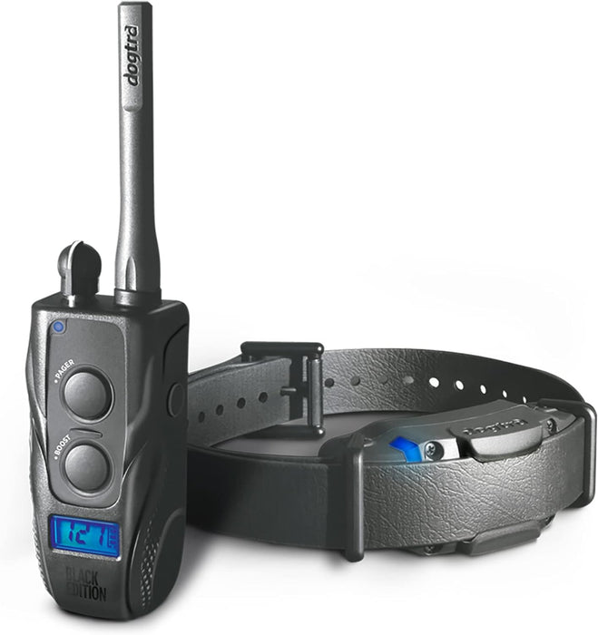 Dogtra 1900S Black Boost & Lock E-Collar Remote Dog Trainer with 1-Mile Range