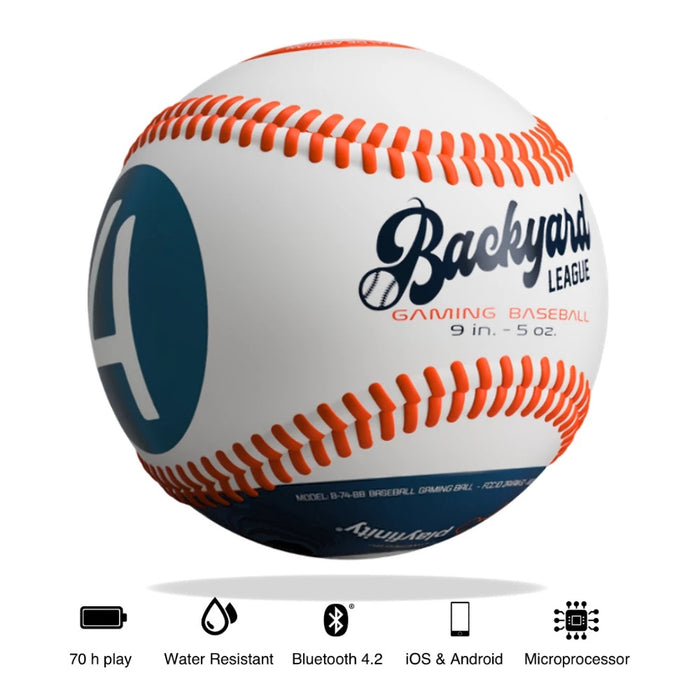 Backyard League Gaming Baseball for Kids | Real Baseball with Sensors and App