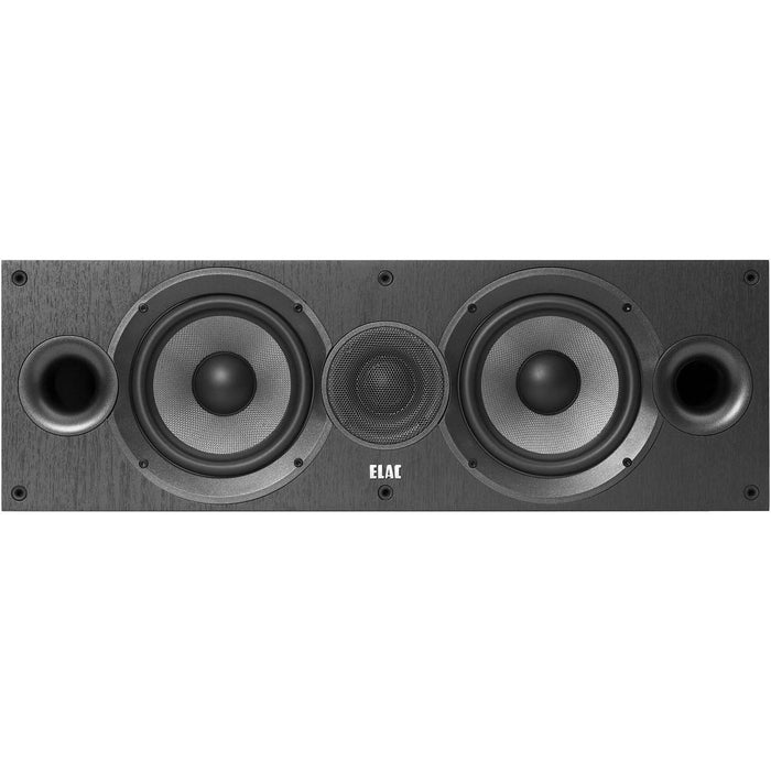 ELAC Debut 2.0 6.5" Center Speaker with MDF Cabinets for Home Theater Systems